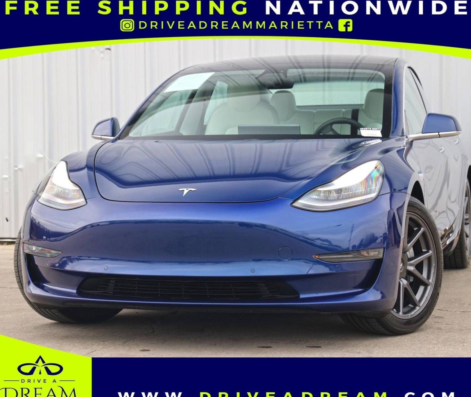 TESLA MODEL 3 2019 5YJ3E1EB5KF492978 image